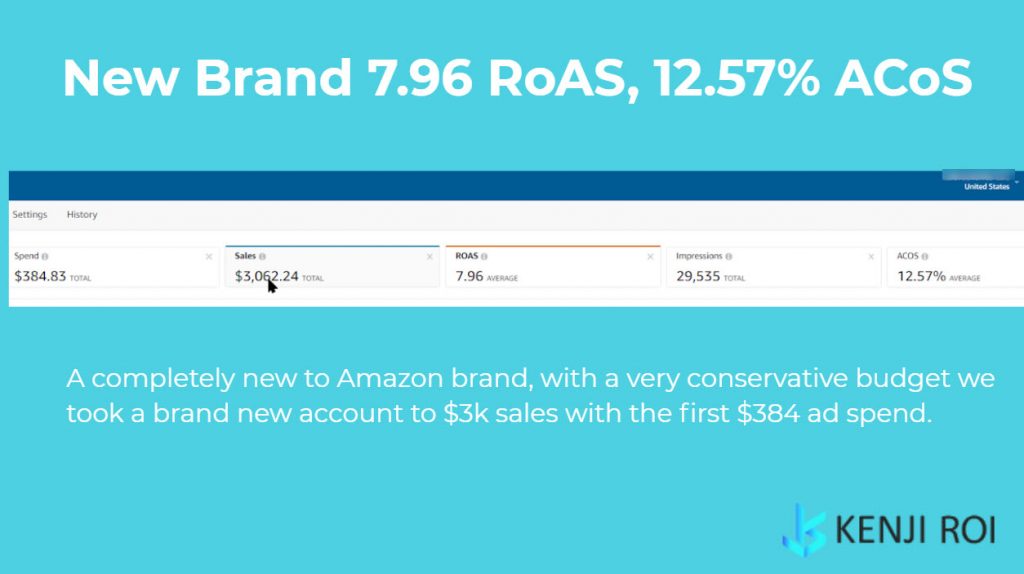 kenji roi case study amazon ads
